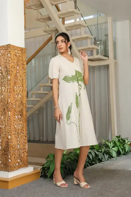 Natures Oasis Cotton Flex Dress - Image 4