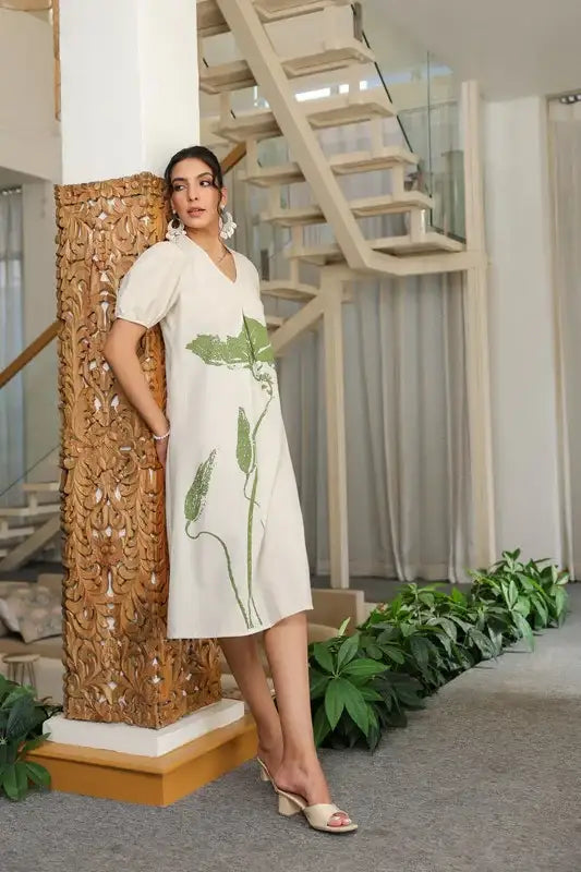 Natures Oasis Cotton Flex Dress - Image 5