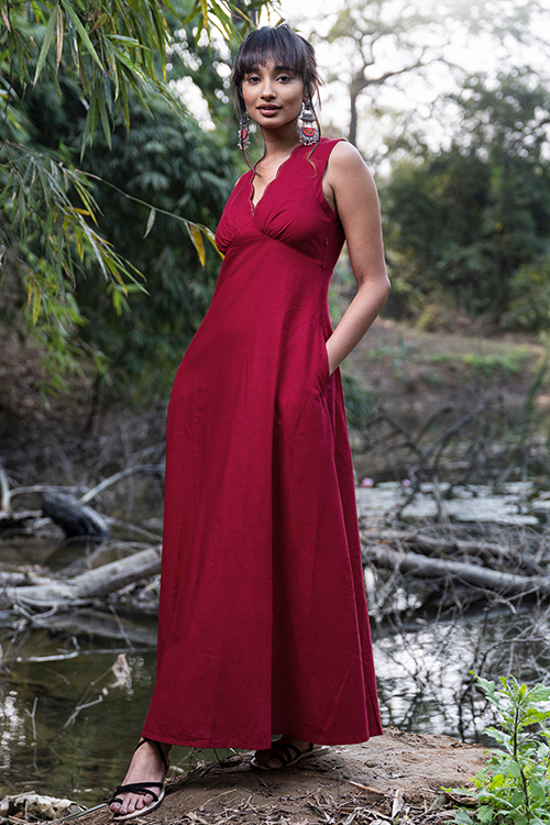 Okhai 'Affection' Pure Cotton Dress - Image 4