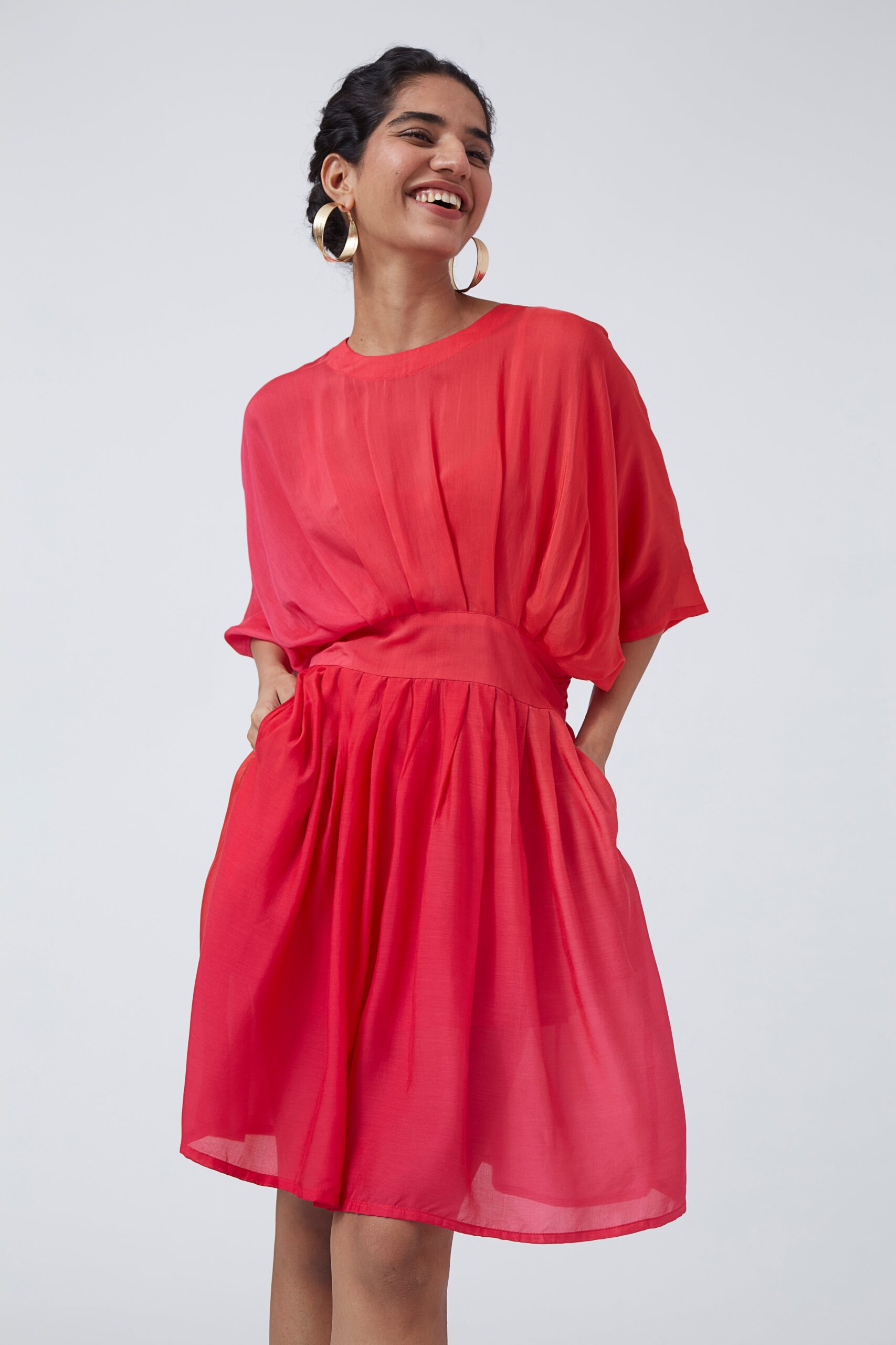 Okhai 'Diaphanous' Ombre Muslin Silk Dress - Image 8