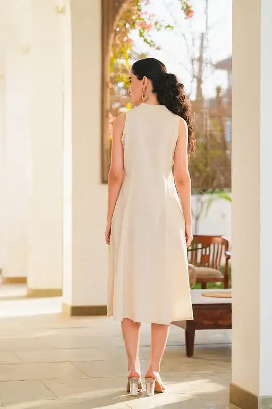 Floral Whisper Cotton Flex Dress - Image 6