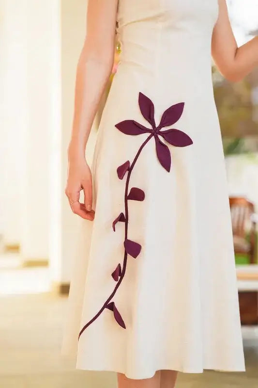 Floral Whisper Cotton Flex Dress - Image 8